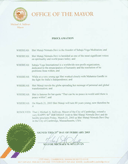 A Letter of a Mayor of The City of Cambridge